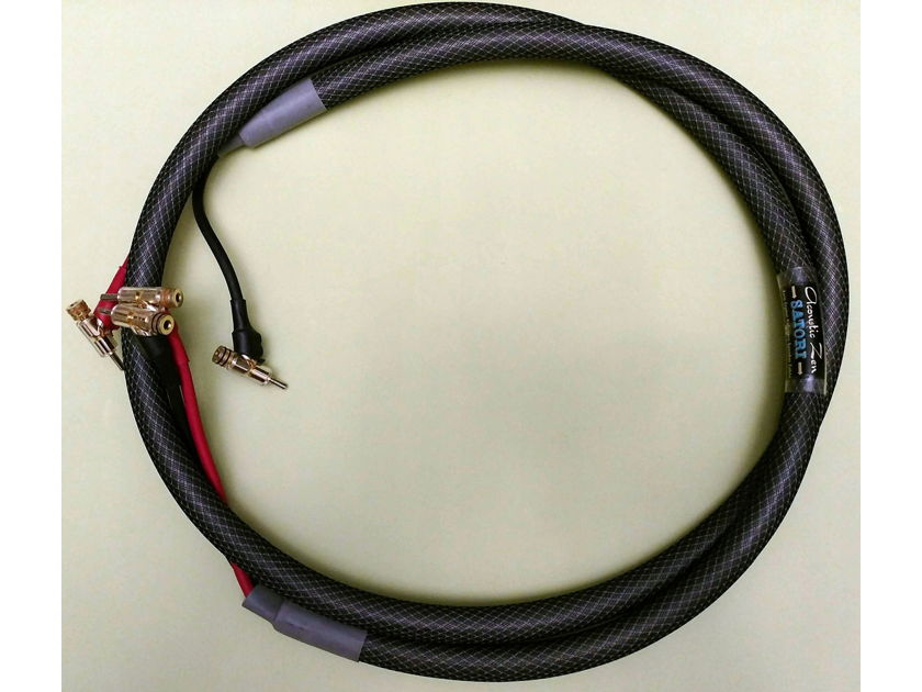 Acoustic Zen Satori Speaker Cable 12ft (locking banana plugs)