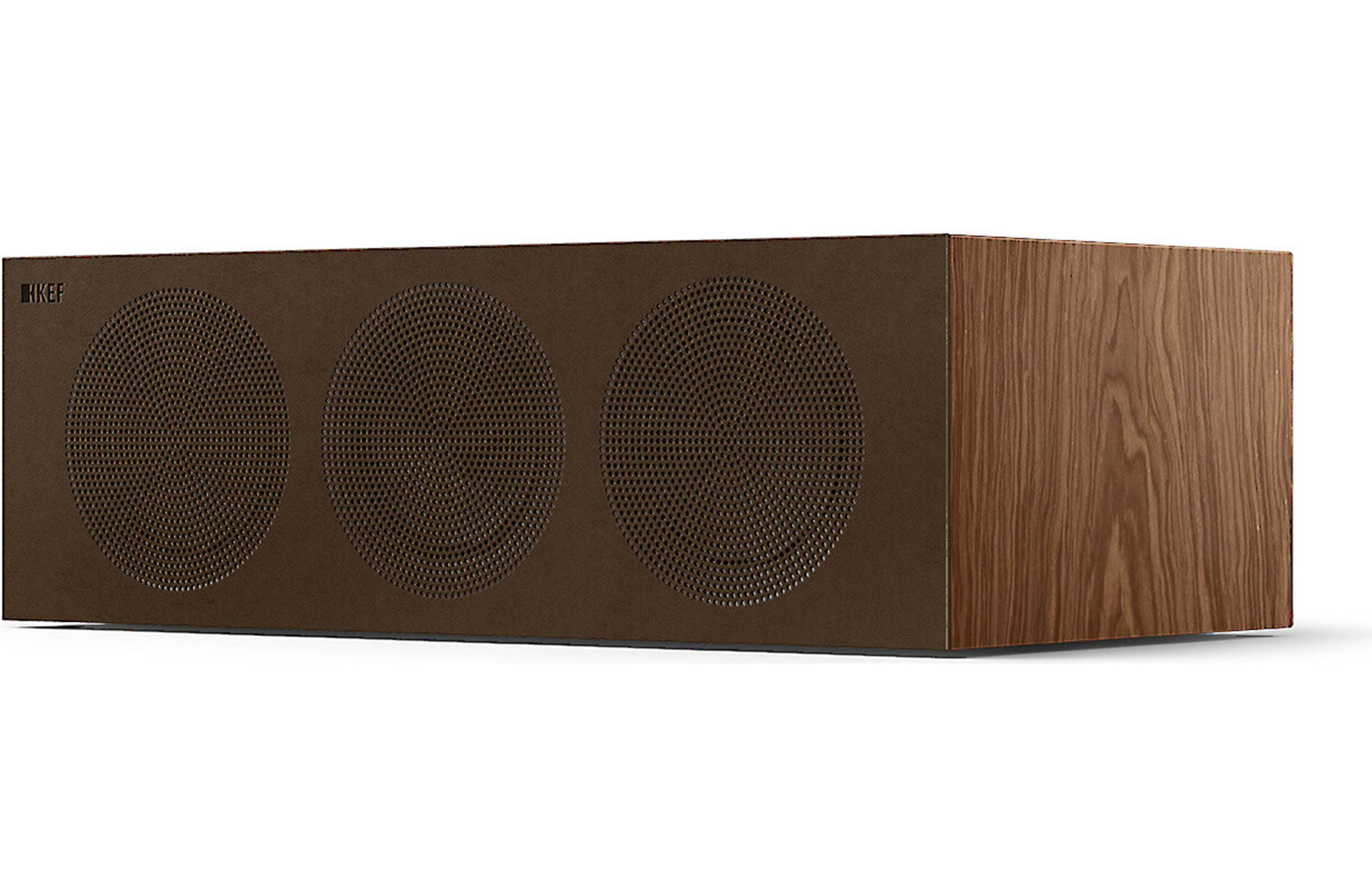 KEF R2 Meta Center channel speaker (Walnut) (Open Box) ... 2