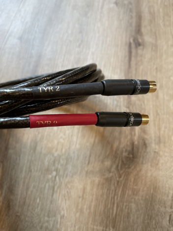 Nordost Tyr 2 Interconnect cable pair with RCA in 2M