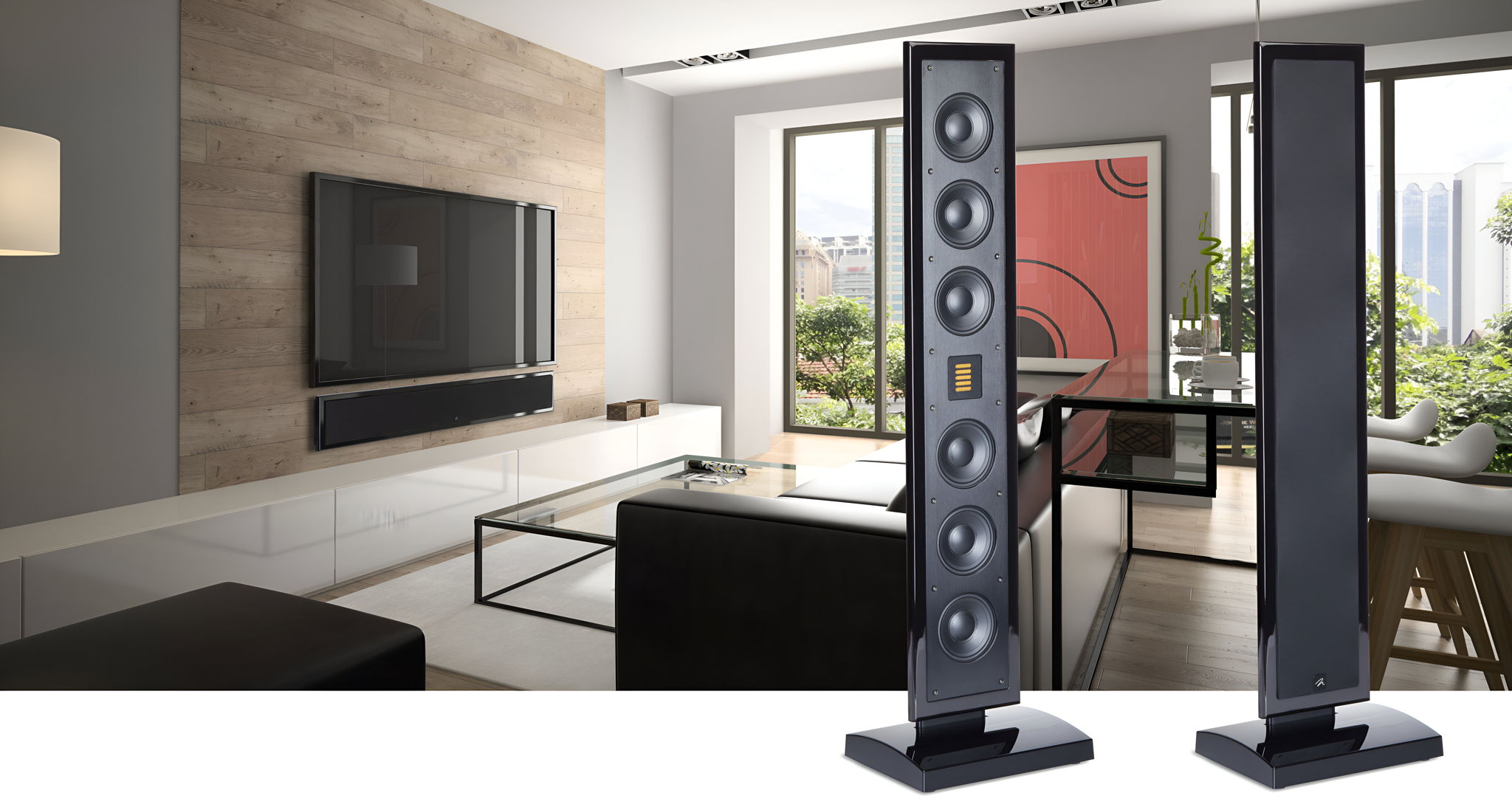 MartinLogan Motion SLM XL Left/Center/Right Home Theate...