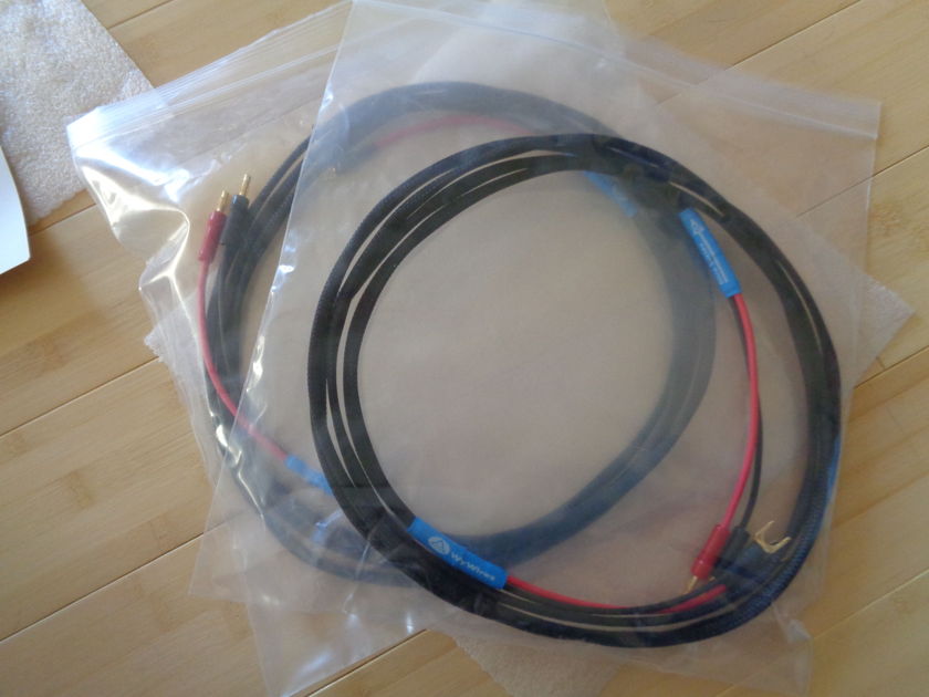 WyWires, LLC Blue Series Speaker Cable 10 FT Pair w/ Certificate of Authentication - Includes Shipping!
