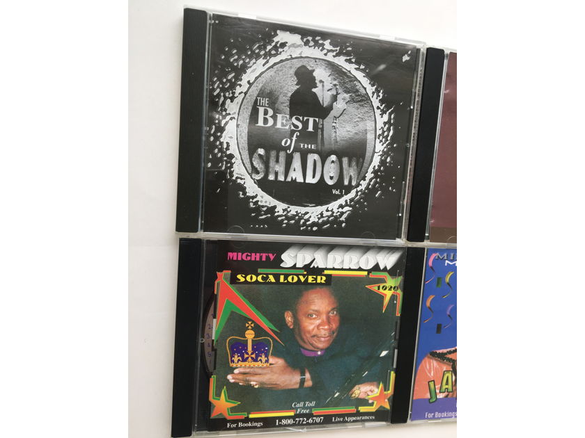 Reggae Mighty Sparrow The Shadow  Cd lot of 4 cds