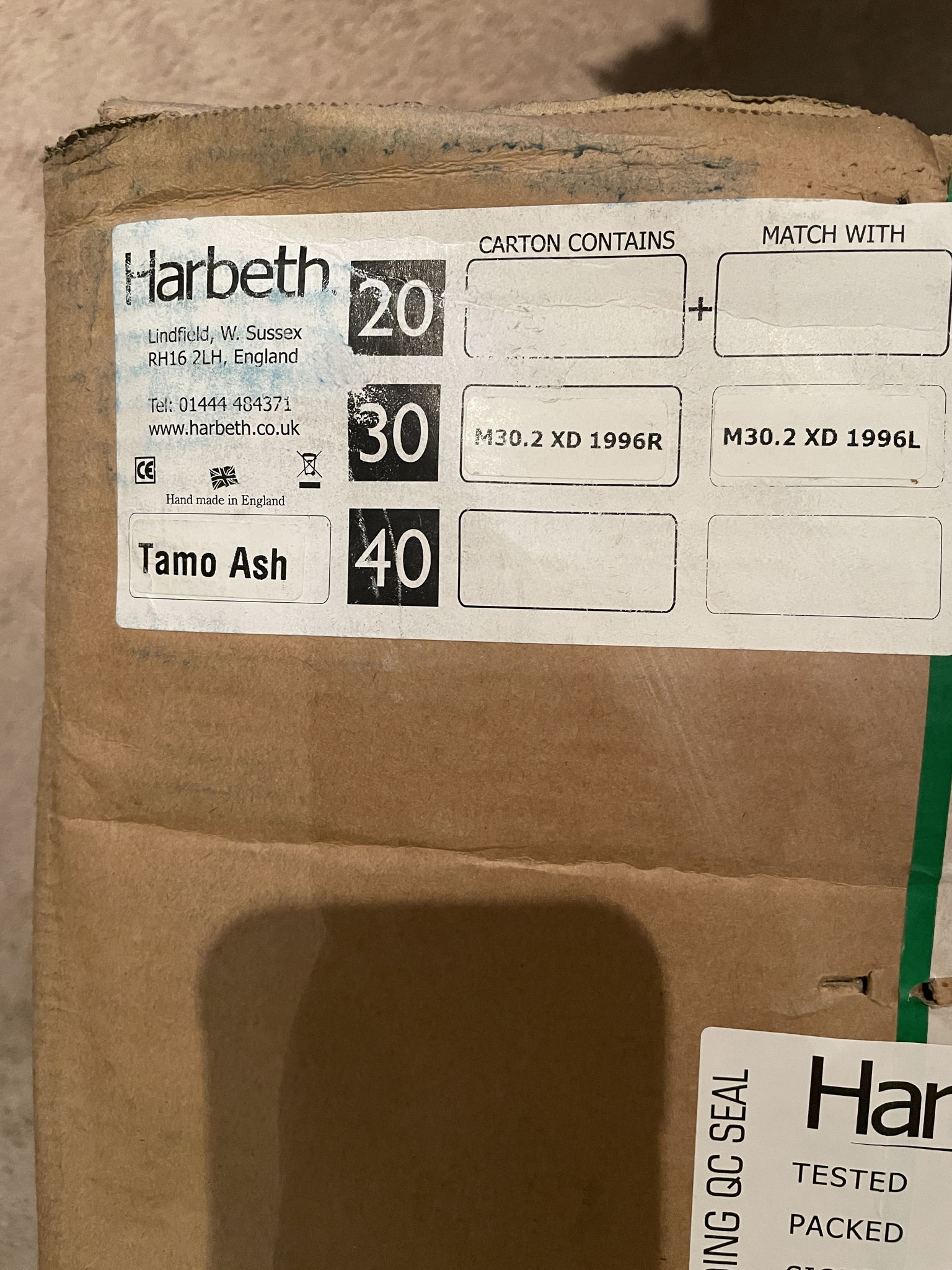 Harbeth Monitor 30.2 XD Tamo Ash - mint customer trade-in 8