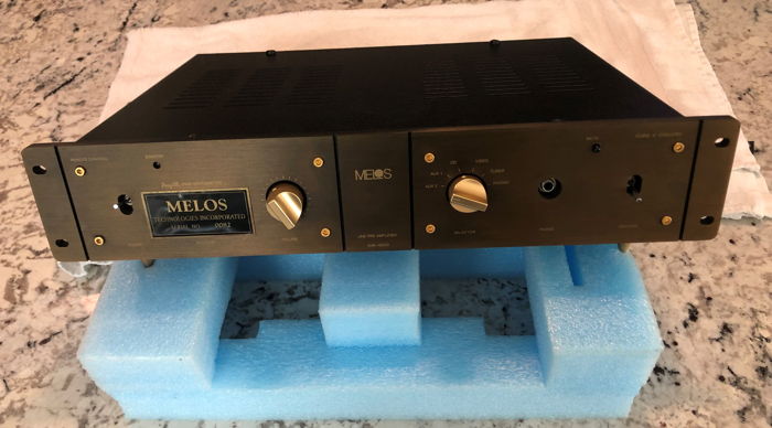 Melos SHA Gold Reference Tube Pre / Headphone Amp …Rest...