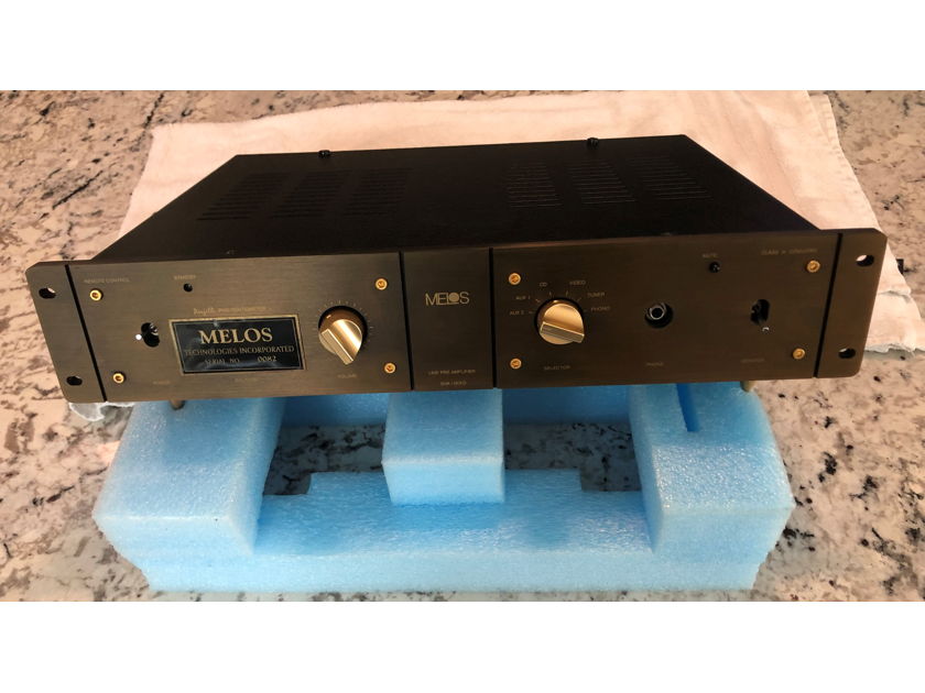Melos SHA Gold Reference Tube Pre / Headphone Amp …Restored & Upgraded by Original Melos Designer