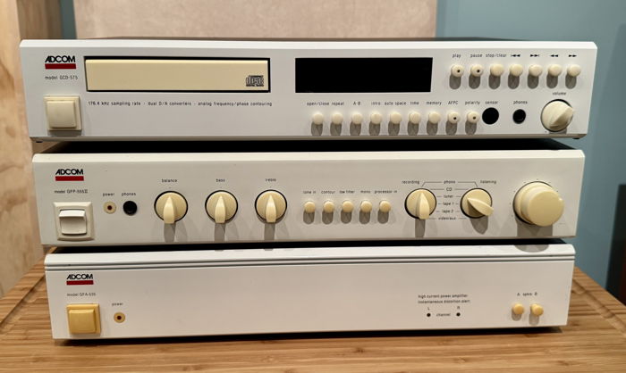 Adcom - Rare Package For Sale | Audiogon