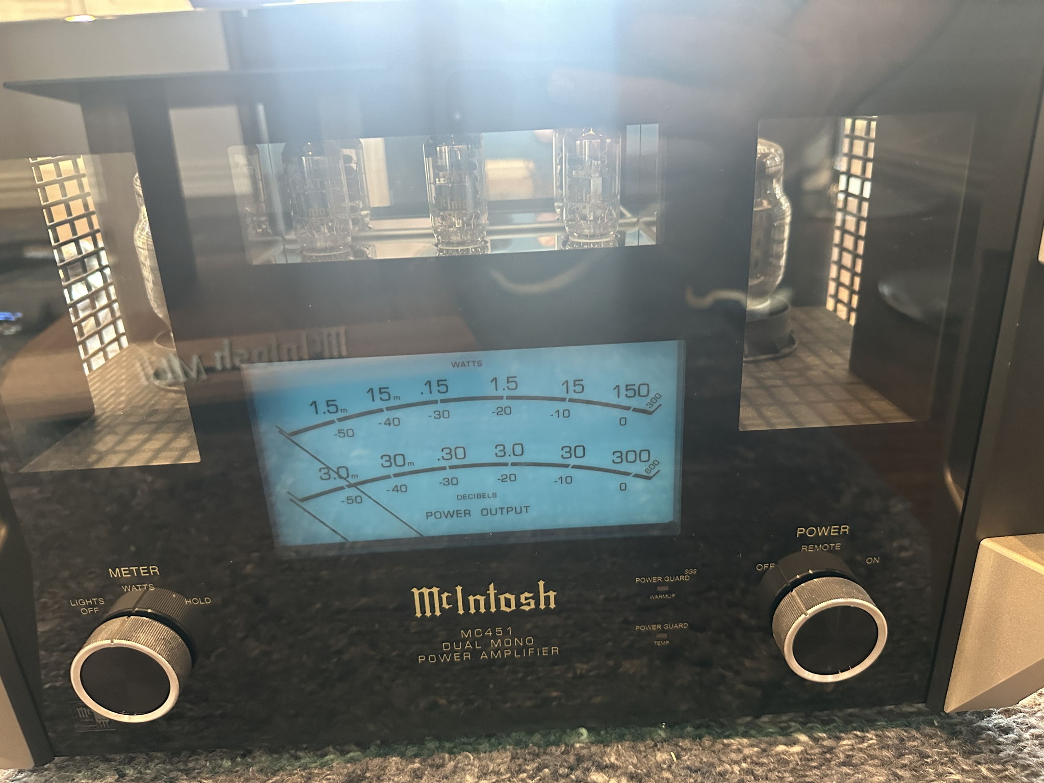 McIntosh  MC451 mono amplifiers pair 5