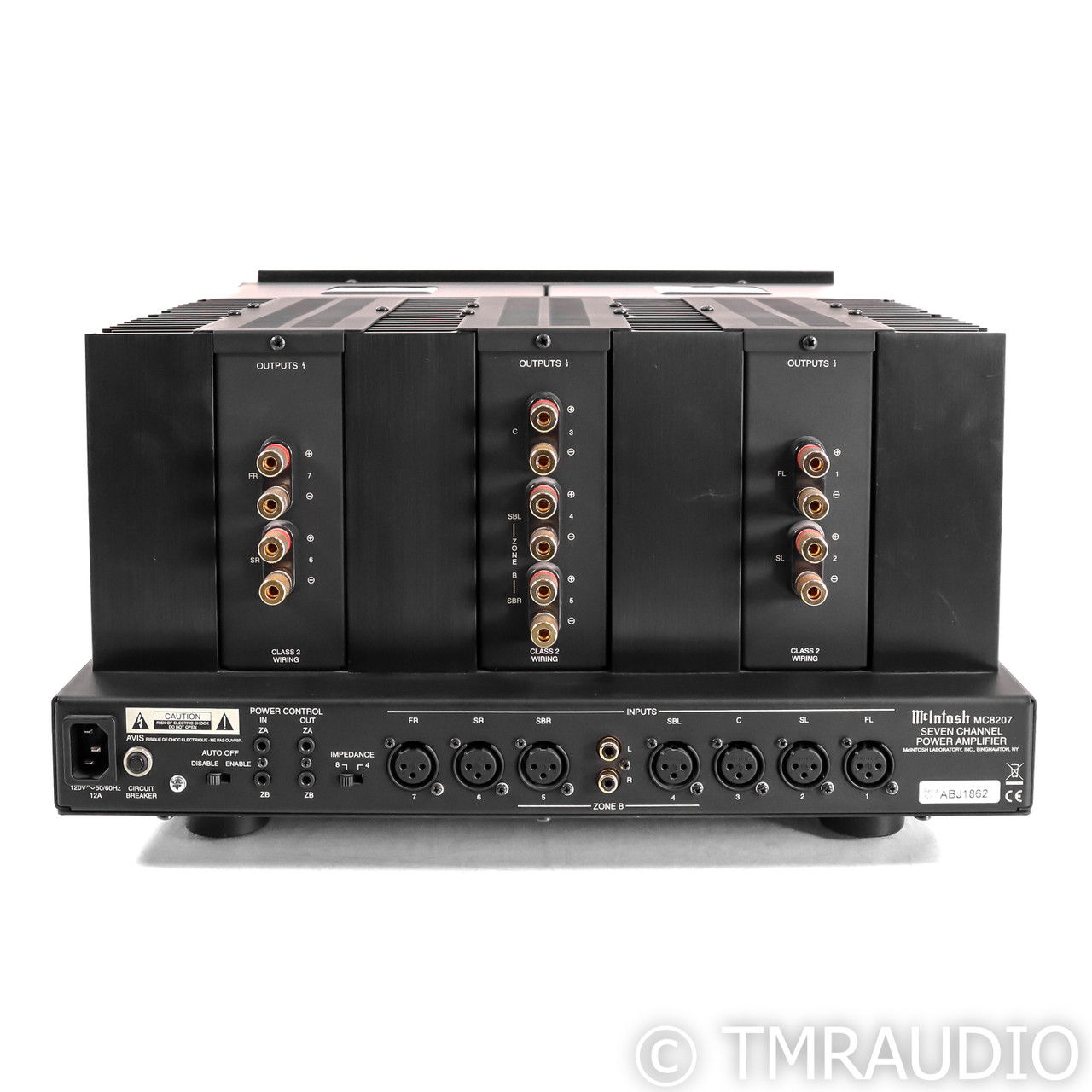 McIntosh MC8207 7-Channel Power Amplifier (65278) 5