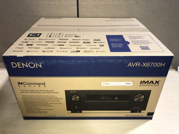 Denon AVR-X6700H 11.2 Channel 8K AV Receiver DENAVRX6700H