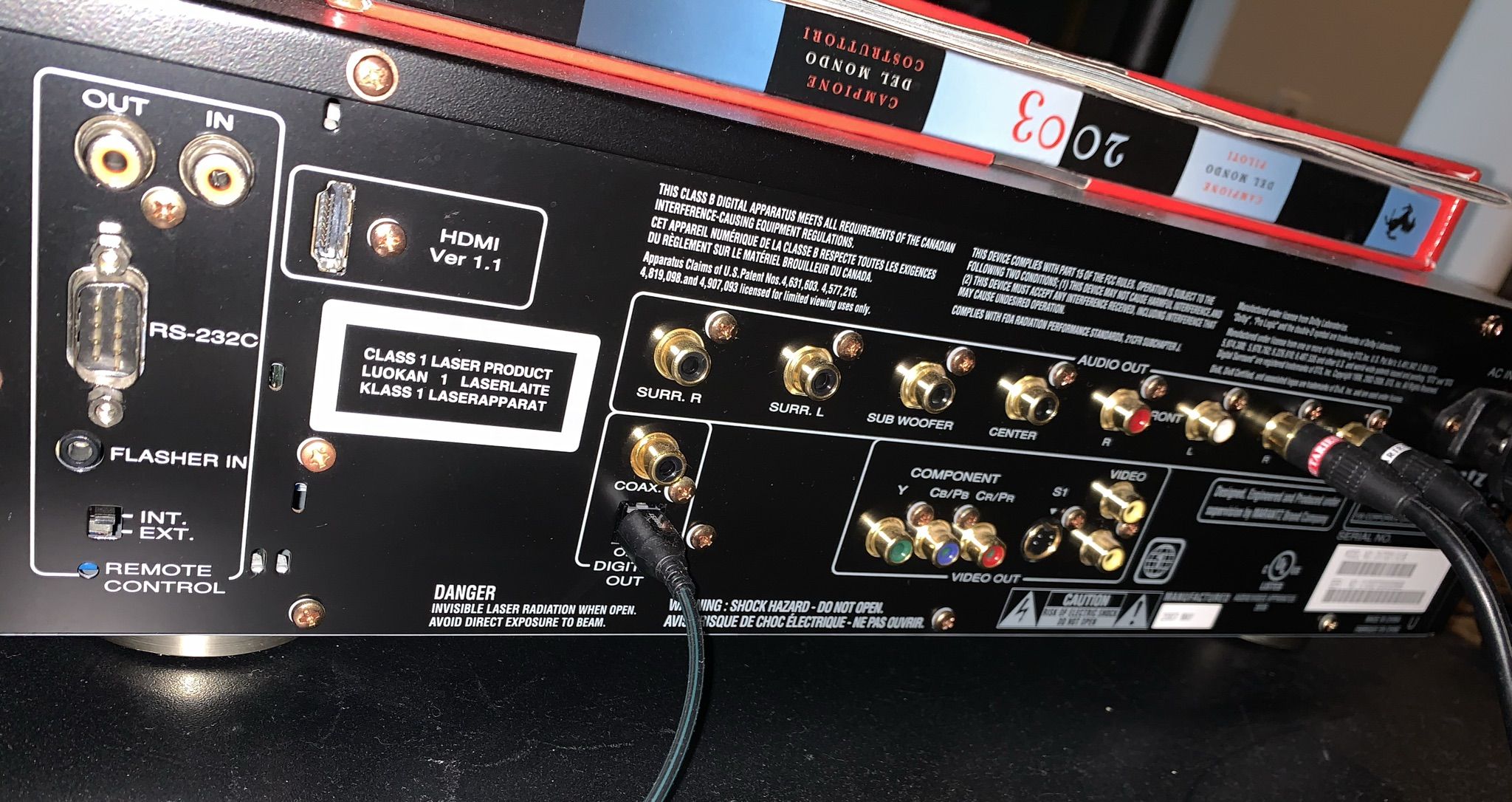 Marantz Rear