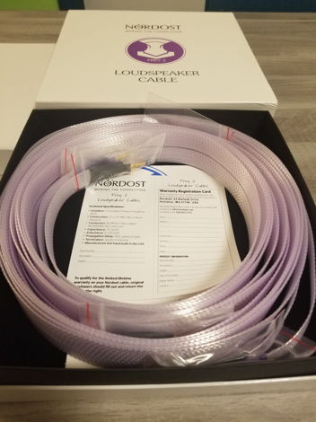 Nordost FREY 2 NORSE speaker cables 4 meter
