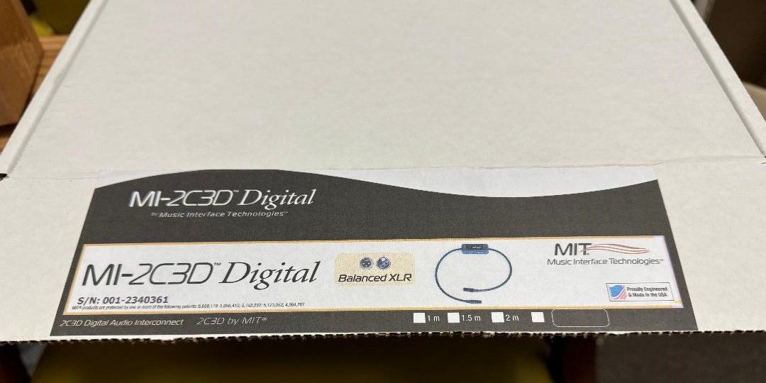 MIT 2C3D Digital XLR 4