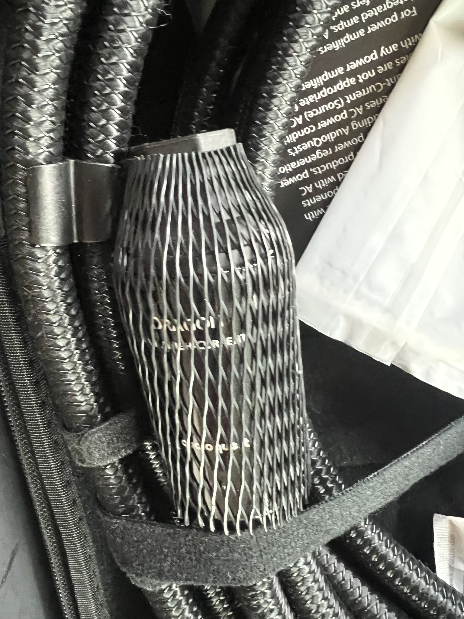 AudioQuest Dragon 2 Meter "SOURCE" Power Cable $4000 3