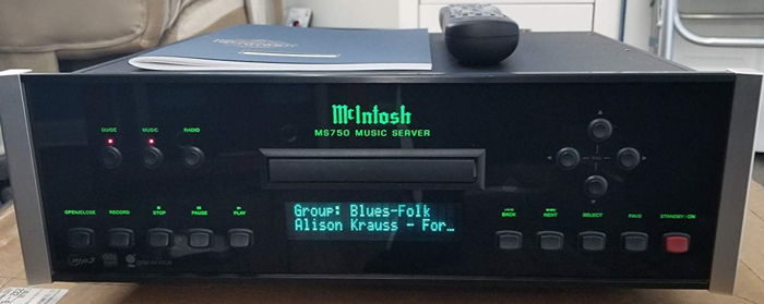 McIntosh MS-750  music server