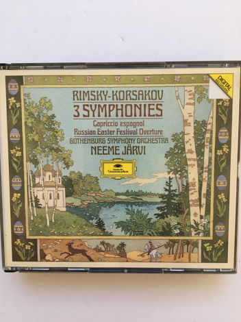 Rimsky Korsakov Neeme Jarvi Deutsche Grammophon  3 symp...