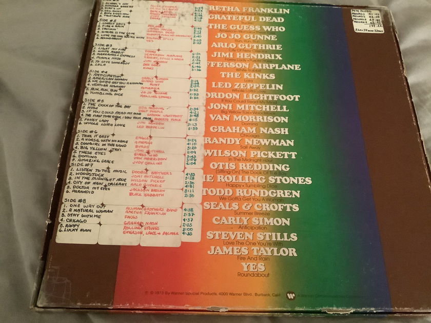Various Artists Warner Brothers Specials Products 4 LP Box Set Superstars Of The 70’s
