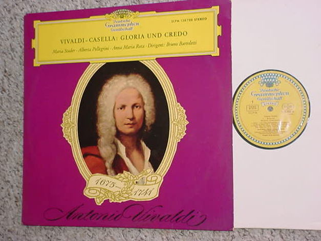 Vivaldi Casella Gloria Und Credo lp record - Deutsche G...