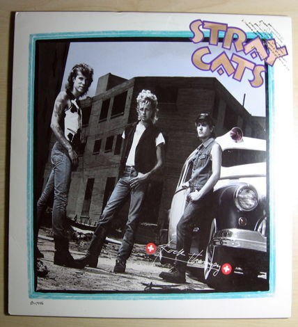 Stray Cats - Rock Therapy - Promo 1986 EMI America ST-1...
