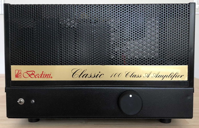 Bedini Classic 100 Mono Class A Amplifier Pair - Reduce...