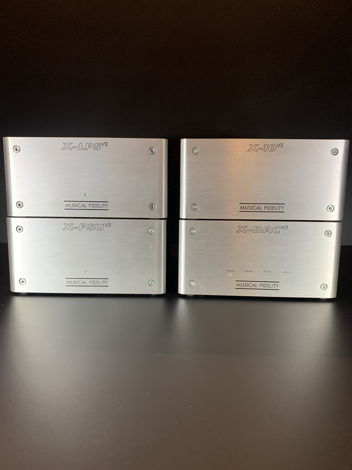 Musical Fidelity X-DAC v3, X-10 V3, X-LPS v3, X-PSU v3