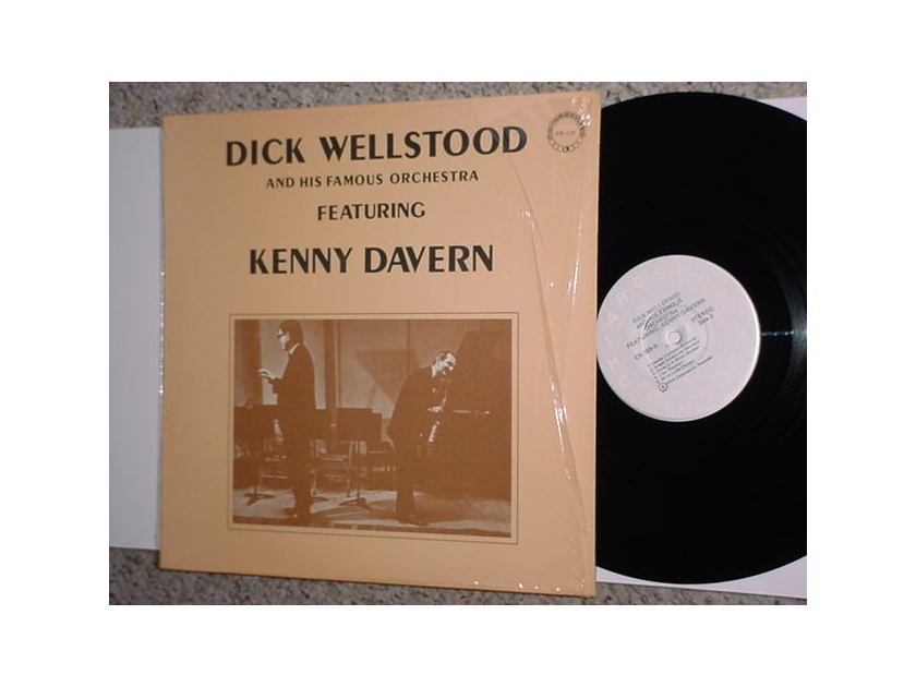 Dick Wellstood and his famous orchestra lp record featuring Kenny Davern jazz pianist