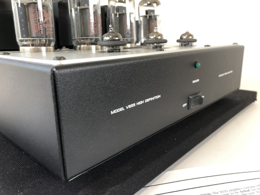 Audio Research VS55 Amplifier, 50 Glorious Tube Watts Per Channel