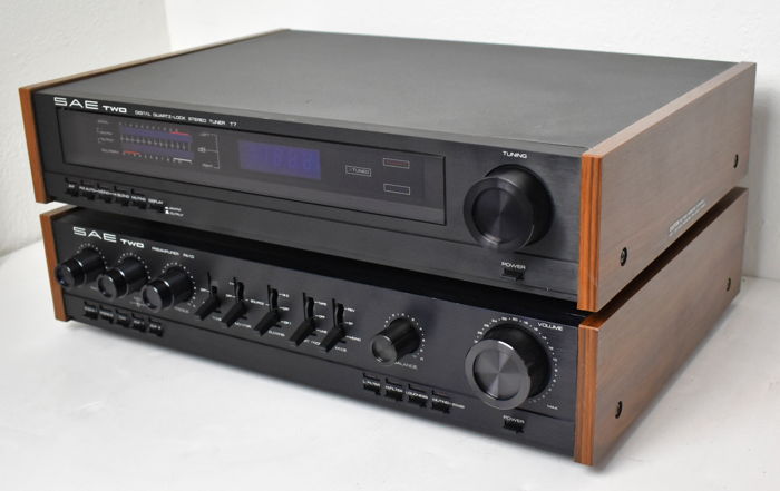 SAE PA 10 2-CH Stereo Pre-Amplifier PREAMP & TA AM/FM S...