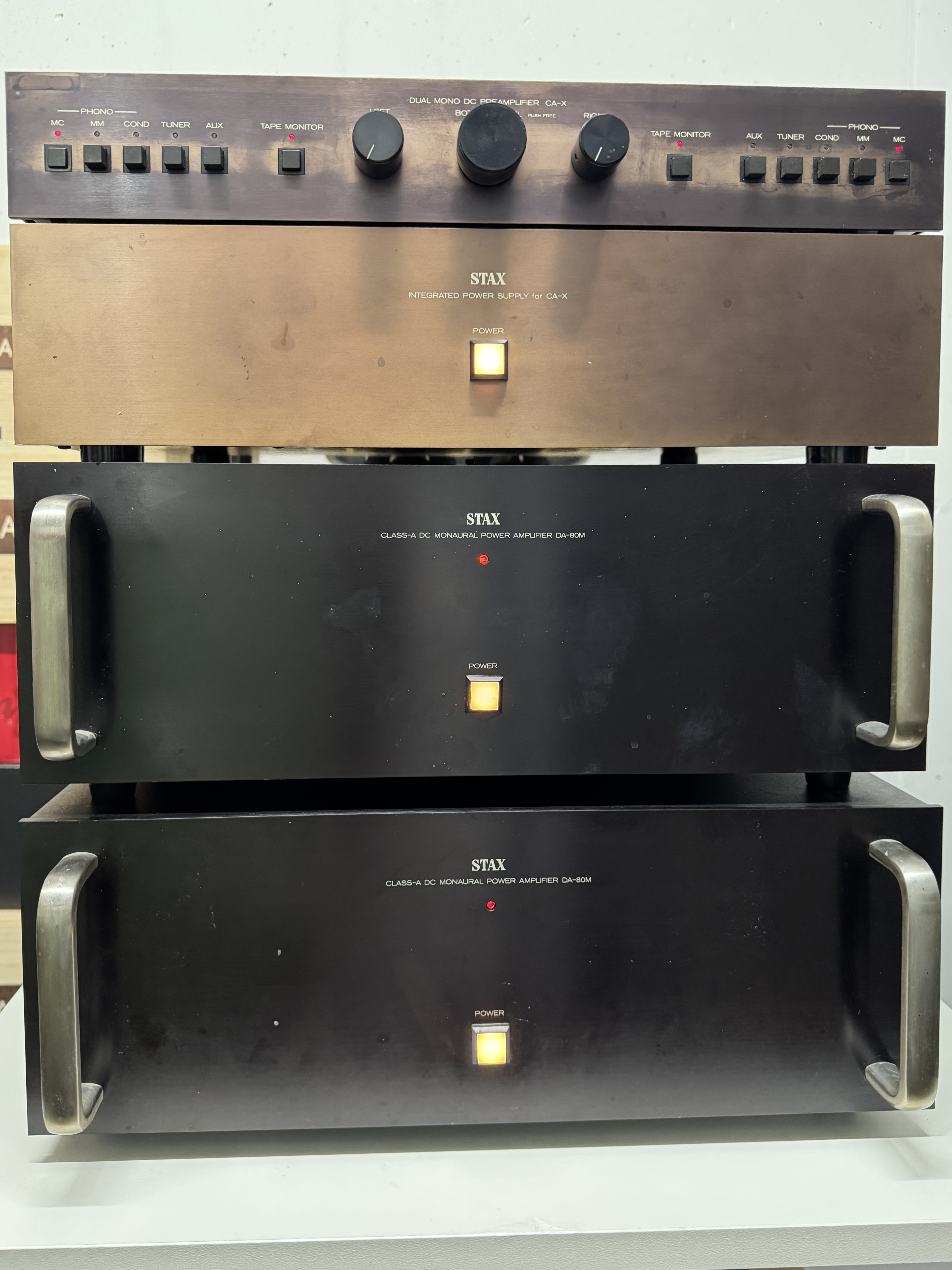 Used Stax DA-80 M Monoblock power amplifiers for Sale | HifiShark.com
