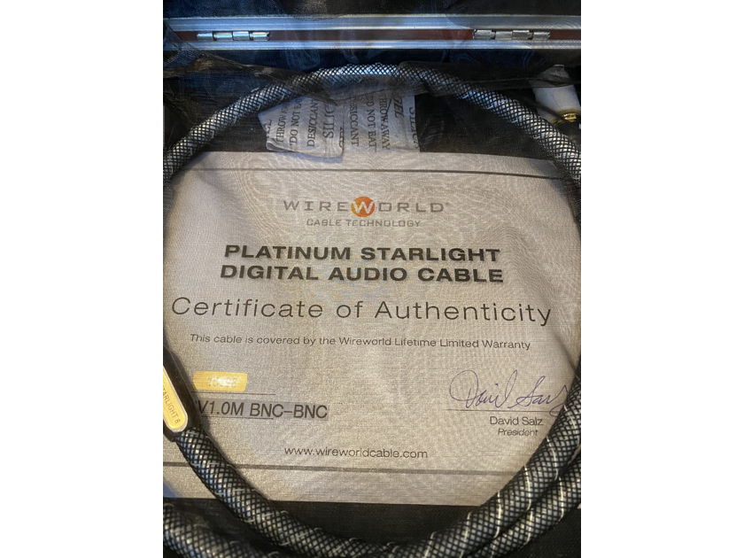 Wireworld Platinum 8 Digital Coax Cable