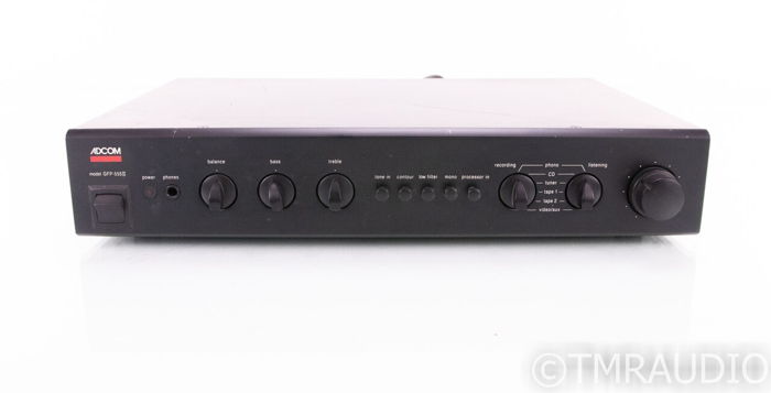 Adcom GFP-555 II Stereo Preamplifier; GFP555-2; MM Phon...