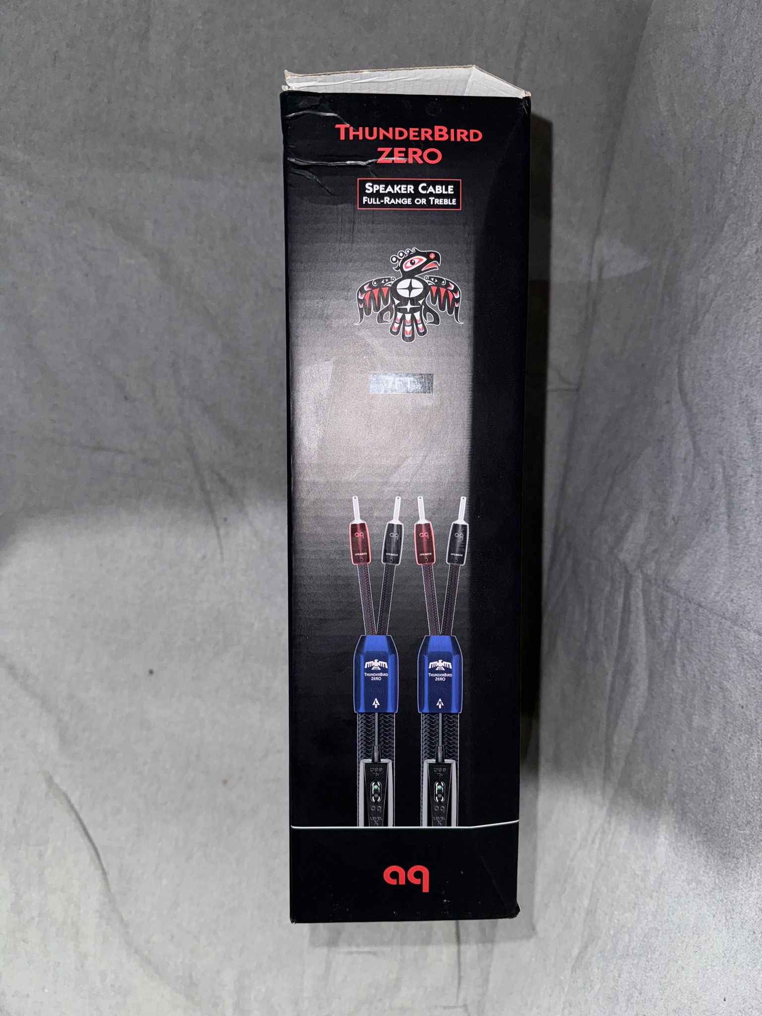 AudioQuest ThunderBird Zero Speaker Cable 7ft pair Bana... 4