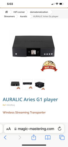 Auralic Aries g1 black
