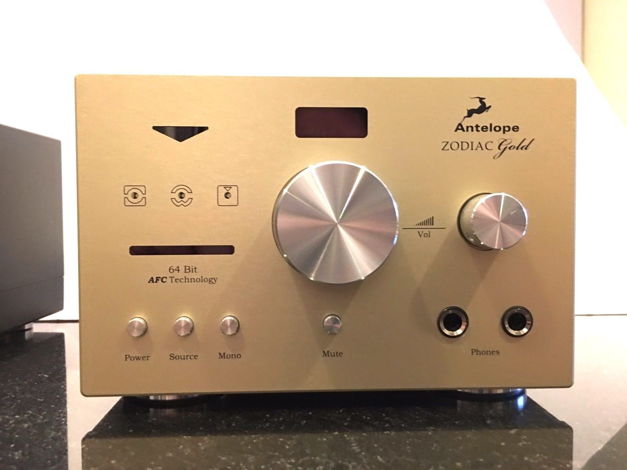 Antelope Audio Zodiac Gold DAC w/ Voltikus Power Supply...