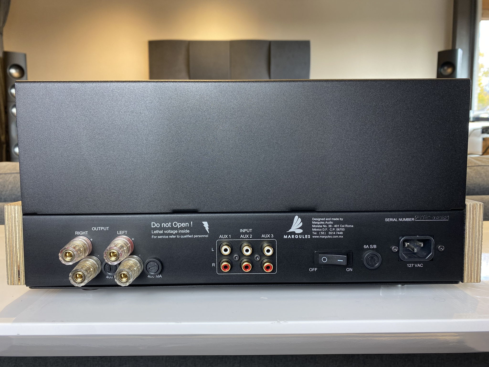 Margules - I-240 Integrated Amplifier - Customer Trade ... 8