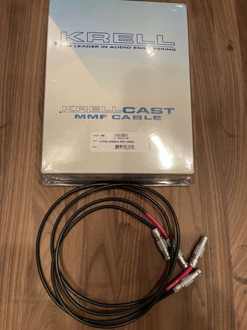 Krell / Nordost Cast MMF Cables 1 m