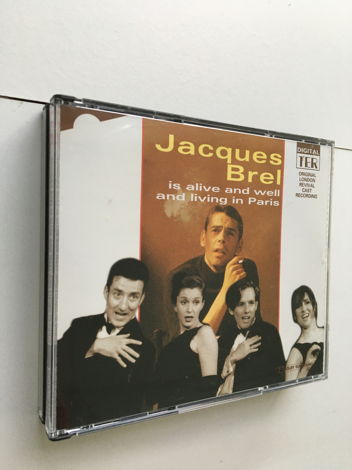 Jacques Brel double cd set original London  Revival cas...