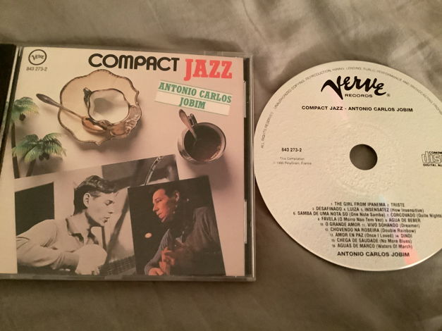 Antonio Carlos Jobim Verve Records CD  Compact Jazz