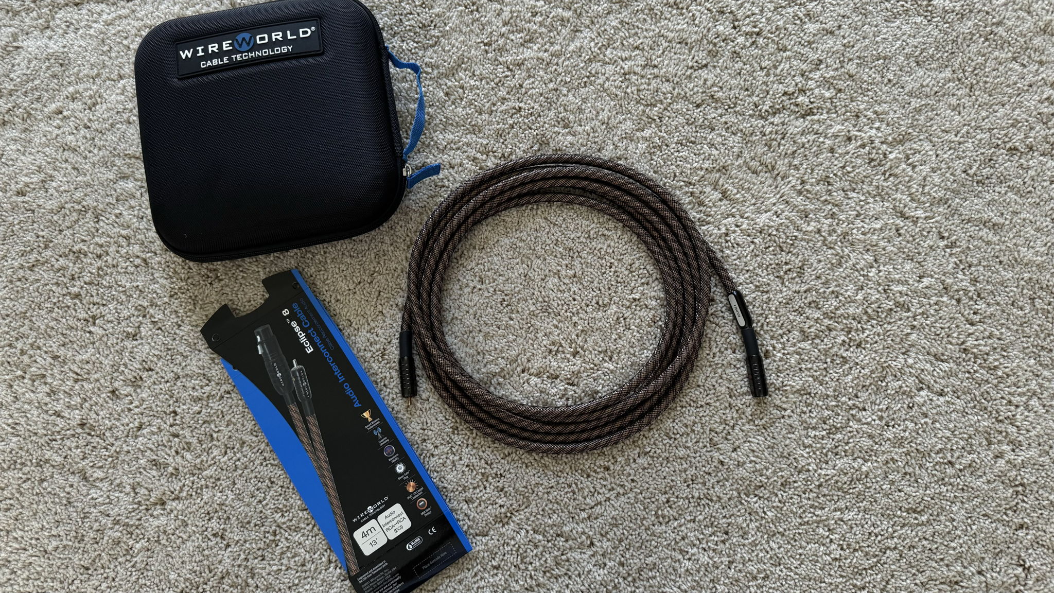 Wireworld Eclipse 8 RCA 4.0m Single Cable 4