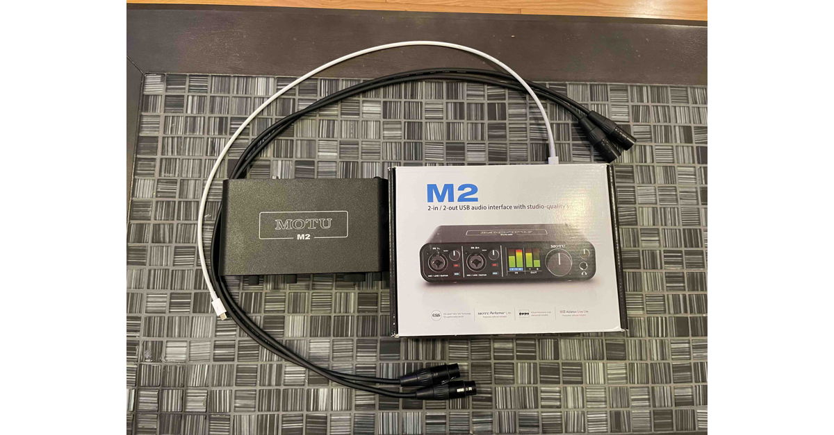 MOTU M2 Audio Interface 