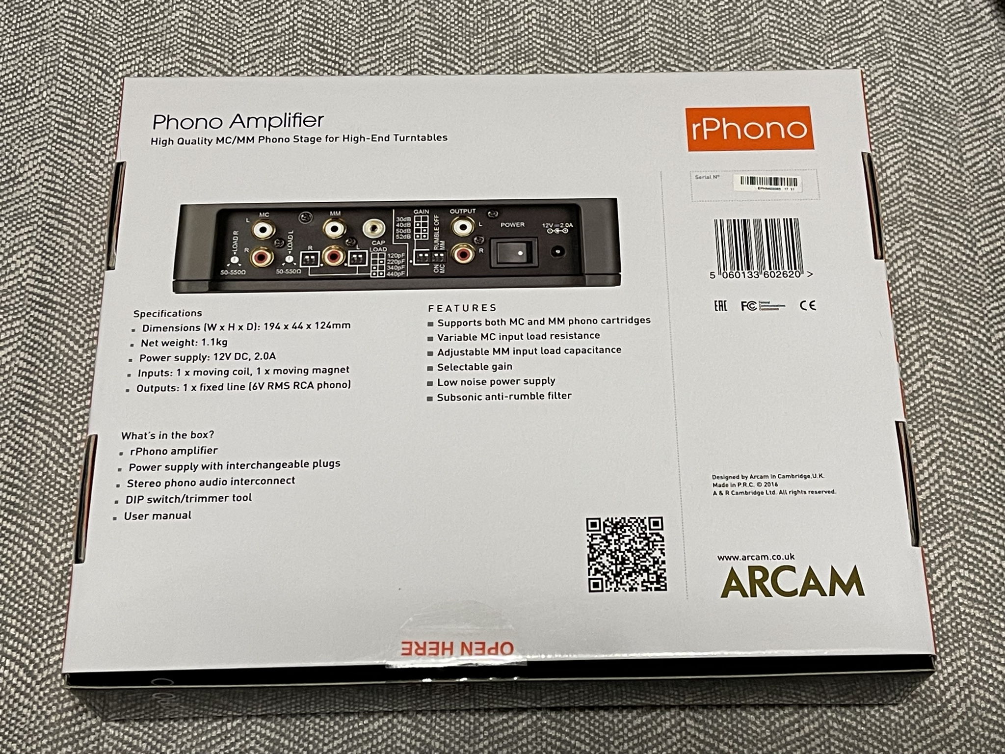 Arcam rPhono Preamp 7