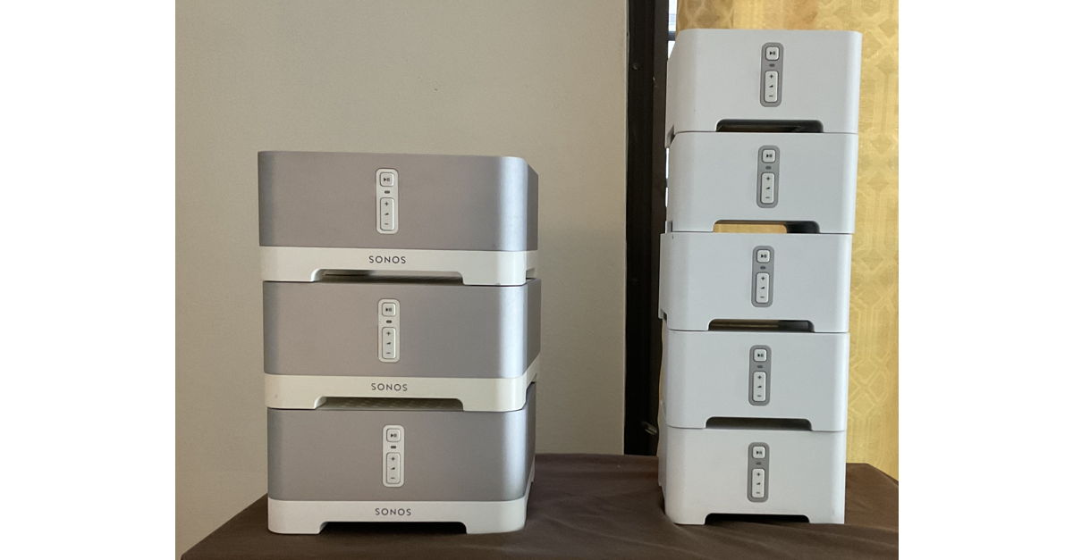 Lot of Sonos 3 Connect Amp S2 and 5 Connec... For Sale | Audiogon