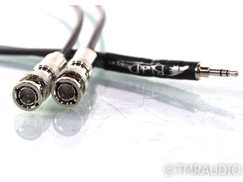 Moon Audio Black Dragon Dual BNC to 3.5mm Cable; 3ft Digital Interconnect; Chord (30926)