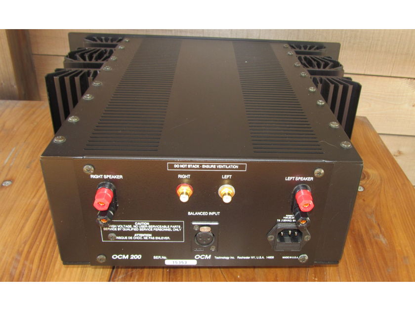 Belles OCM-200 Power Amp