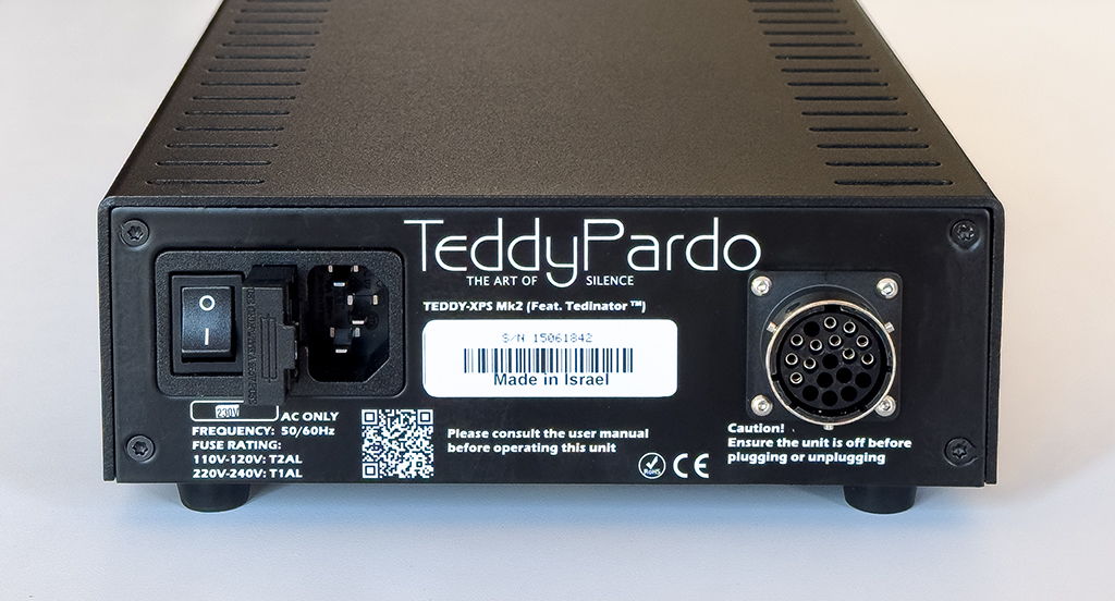 TeddyPardo Teddy XPS MK2 Power Supply W/ 1M Burndy Cabl...