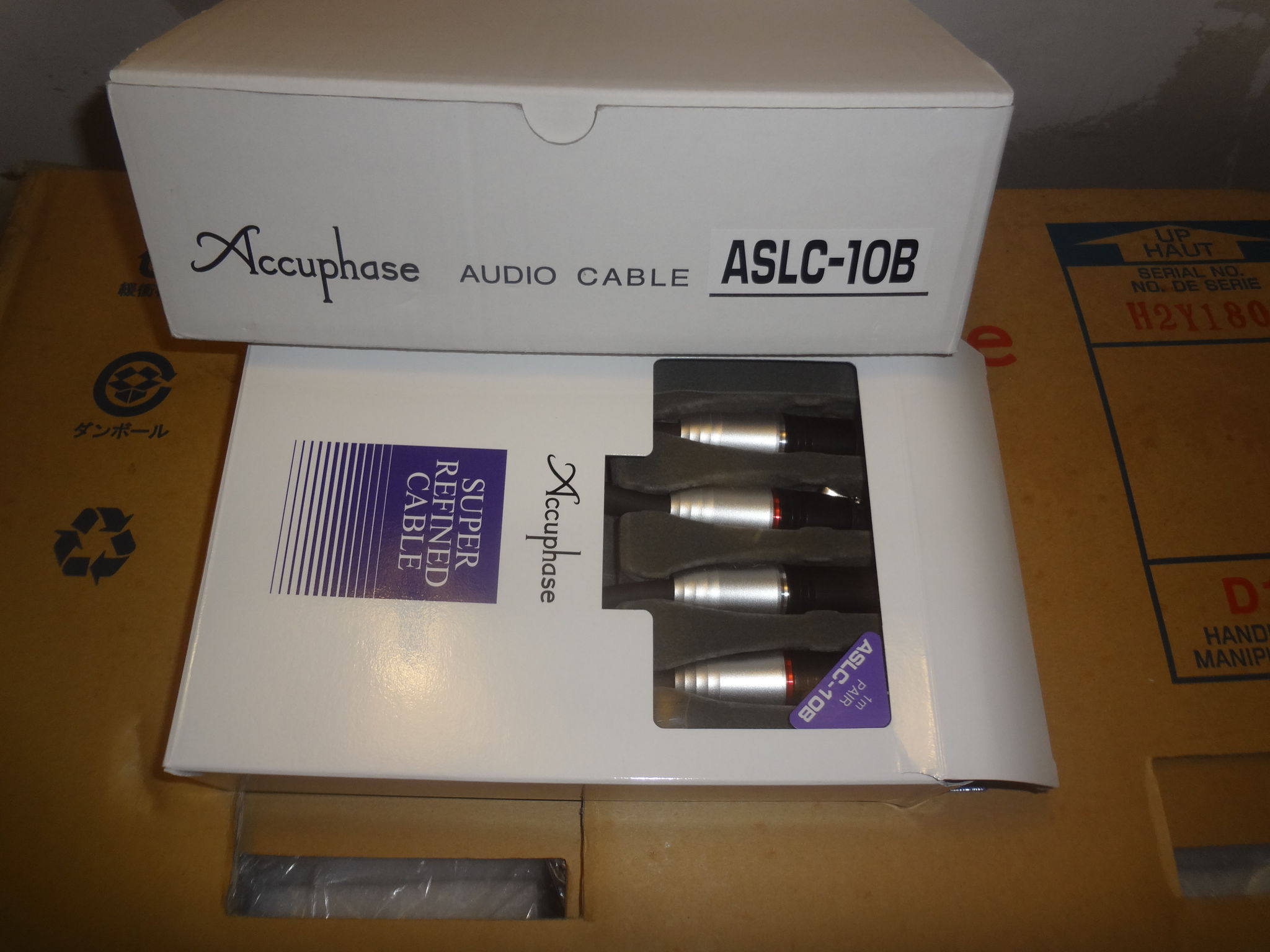 Accuphase  AUDIO CABLE ASLCー10B 1m Accuphase ASLC-10B 1.0m XLR Cable /pair Brand New | eBay