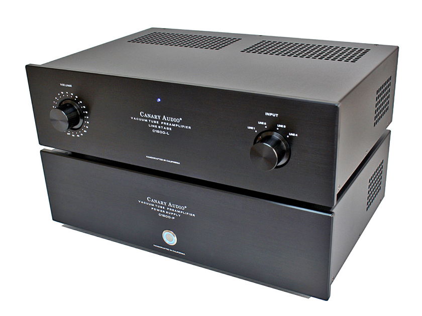 $13,000 two chassis reference tube preamp for $3995! Must see pictures!