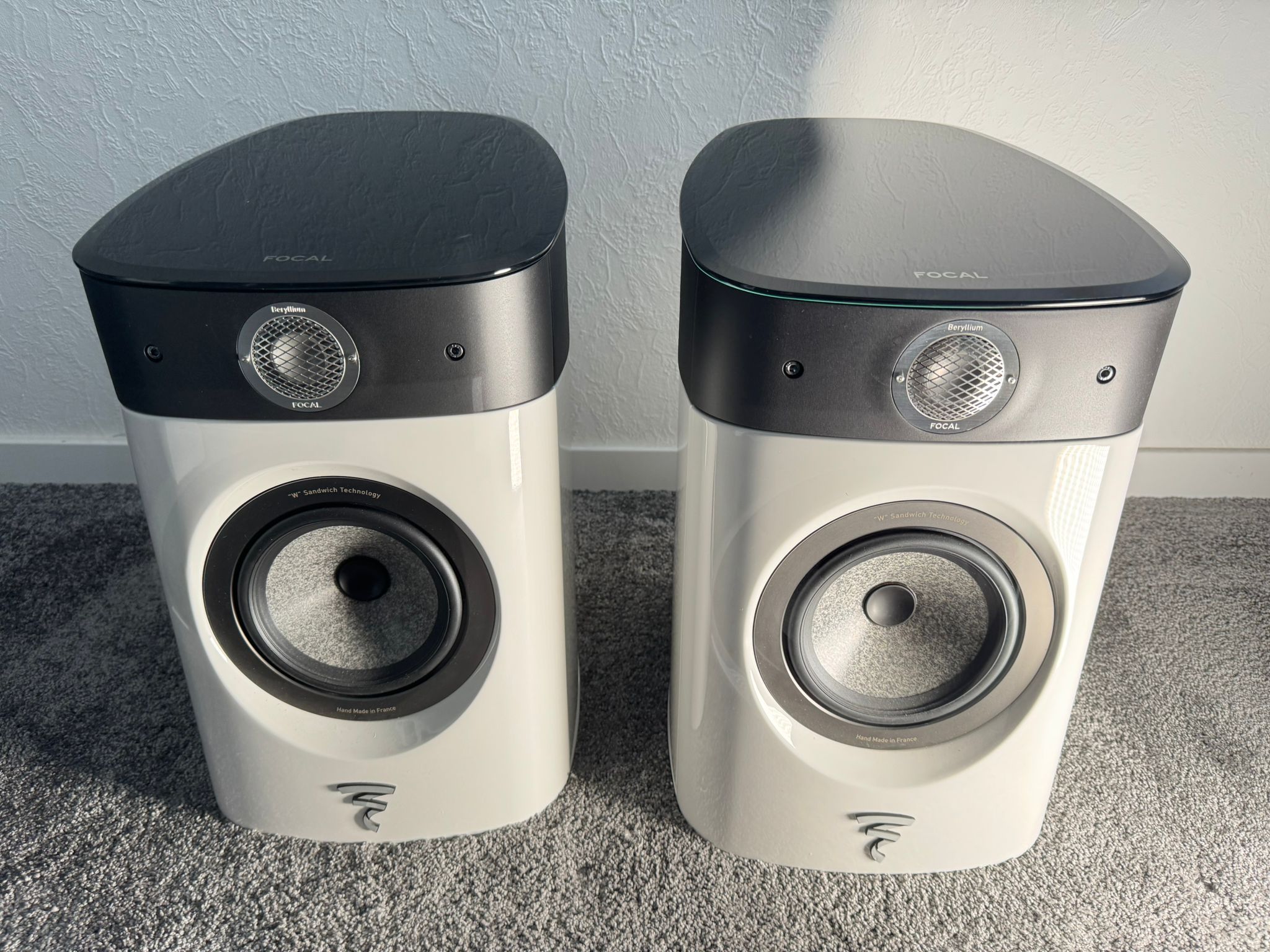 Focal Sopra 1 speakers in white from 2024