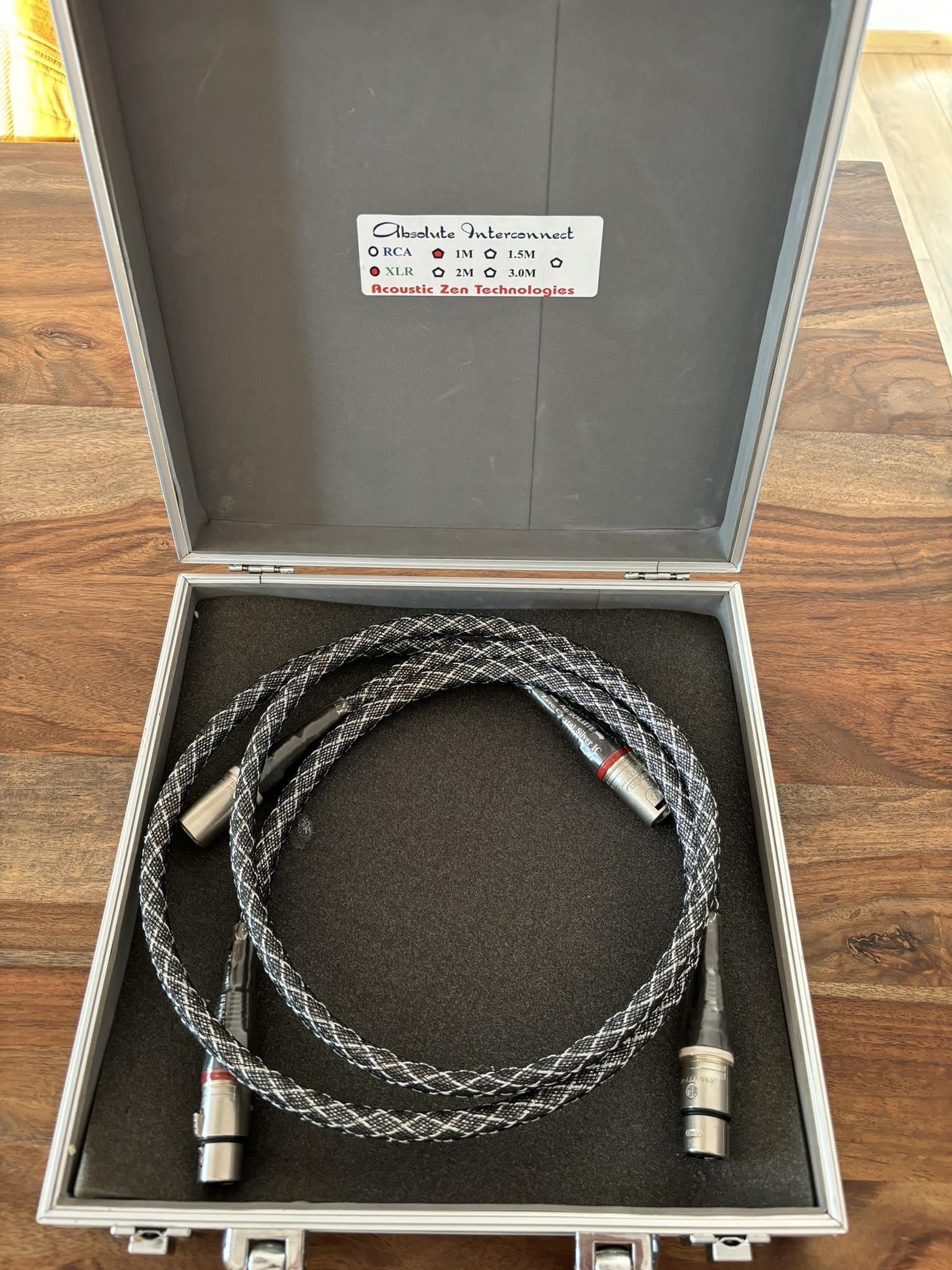 Acoustic Zen Absolute XLR Cable