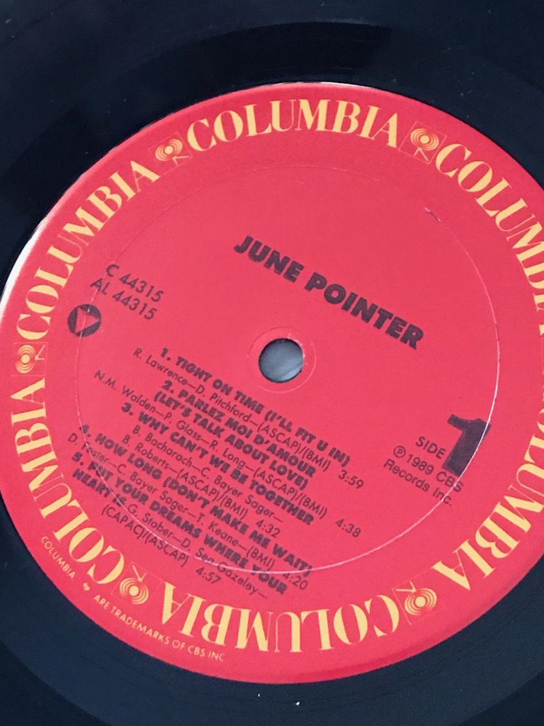 June Pointer - Self Titled (1989) Vinyl LP • PROMO  Jun... 3