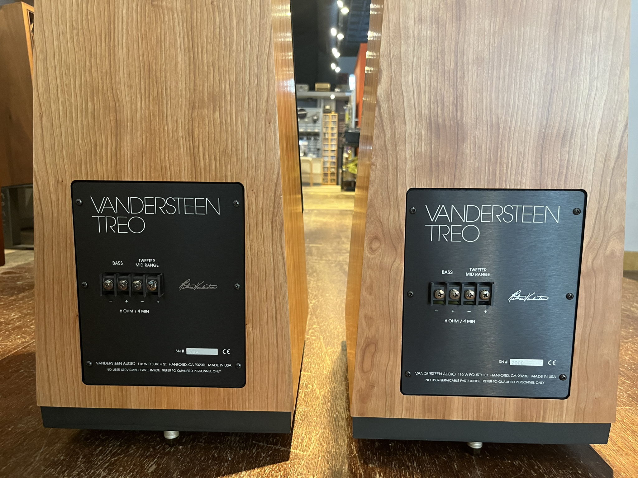 Vandersteen Treo Loudspeakers w/ Original Boxes & Manua... 8